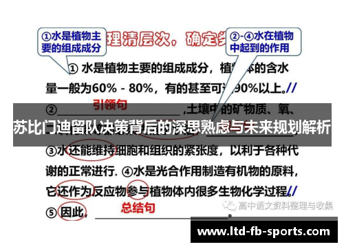 苏比门迪留队决策背后的深思熟虑与未来规划解析